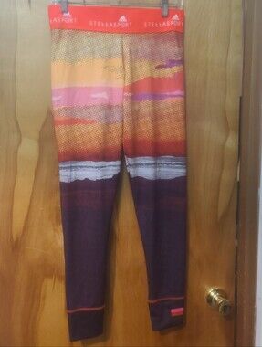 Adidas Stellasport Sunrise Sunset Women's Leggings size Medium